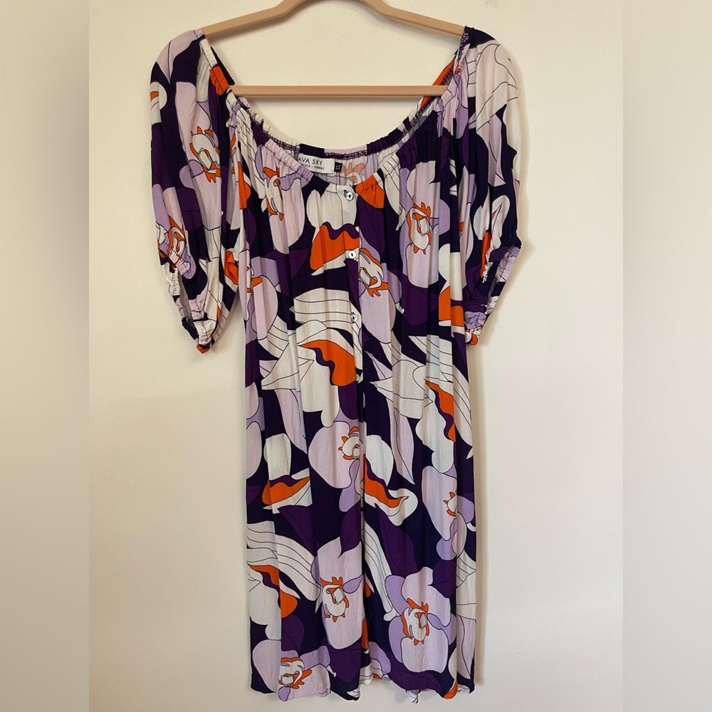 Ava Sky Dress Elizabeth
